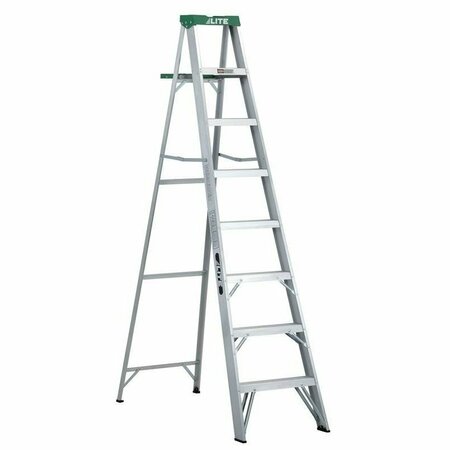LOUISVILLE Ladder Step Al W/Tray T2 8ft LP-708